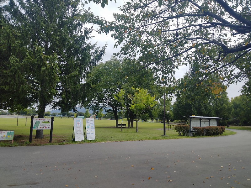 豊科南部総合公園 入口